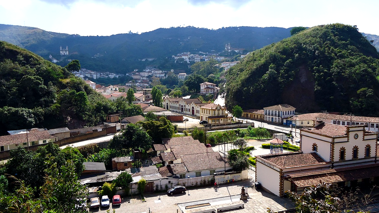Brazil-inspired illustration for How Daily Life Turns Portuguese Into a Living Language
