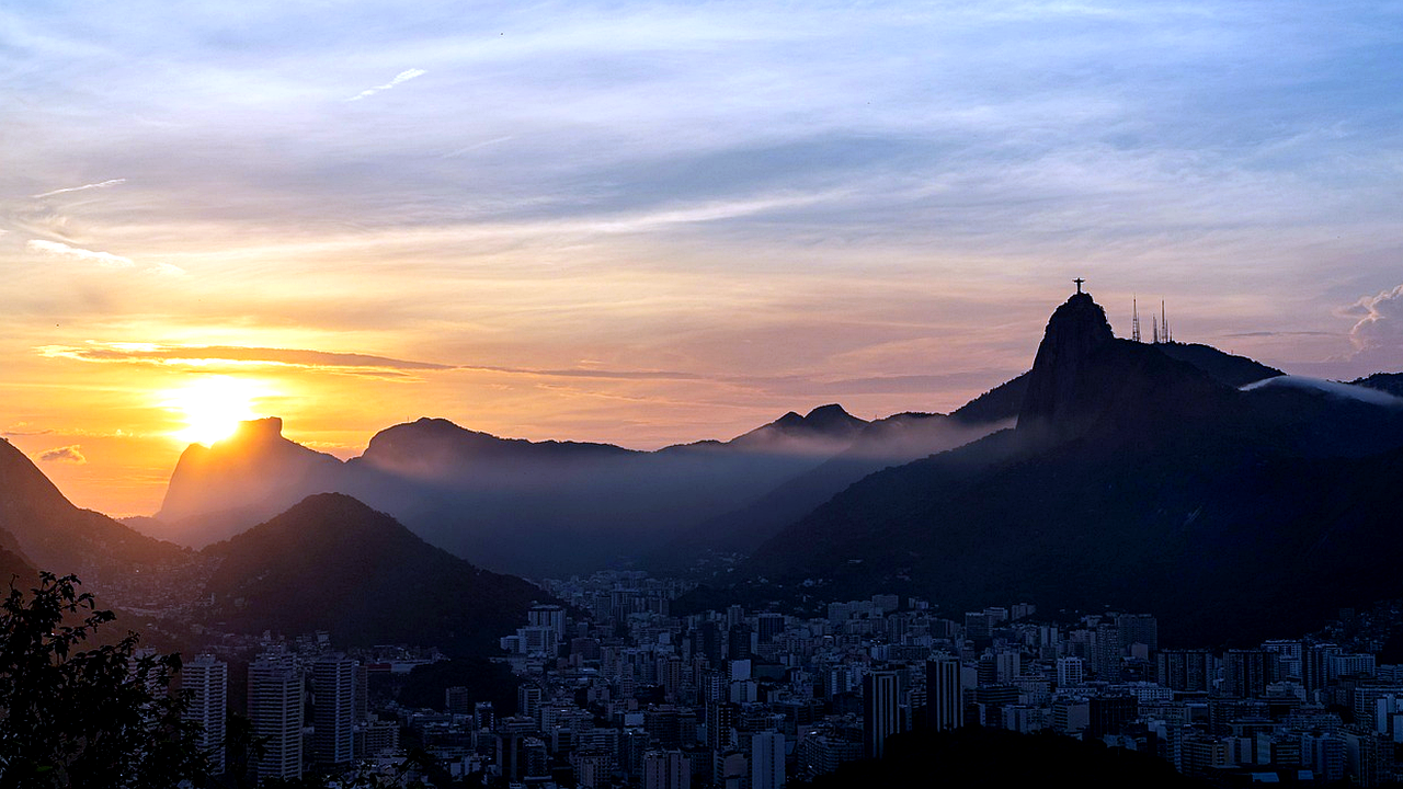 Brazil-inspired illustration for Learning Portuguese Through Brazilian Music